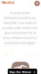 Mobile Screenshot of jerseyshoregymnastics.com